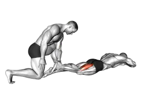 Assisted Prone Hamstring exercise