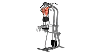 Assisted Pull up exercise