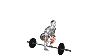 Barbell One Arm Side Deadlift exercise
