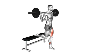 Barbell Single Leg Split Squat