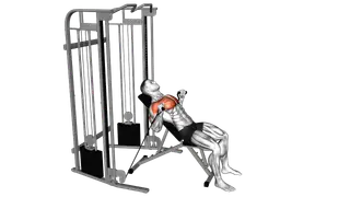 Cable Incline Bench Press exercise