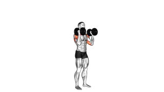 Dumbbell Alternate Side Press exercise