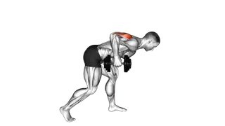 Dumbbell One Arm Kickback