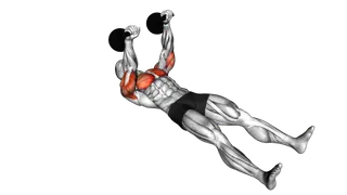 Kettlebell Alternating Press on Floor