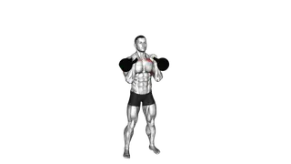 Kettlebell Alternating Press exercise