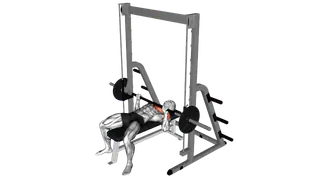 Smith Bench Press exercise