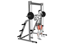 Smith Chair Squat exercise