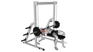 Smith Close Grip Bench Press