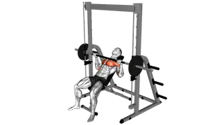 Smith Incline Bench Press