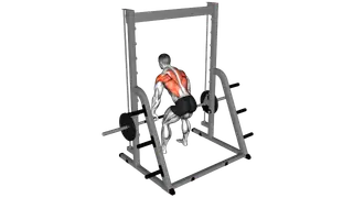 Smith Bent Over Row exercise