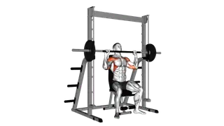 Smith Seated Shoulder Press
