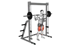 Smith Squat exercise