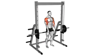 Smith Upright Row exercise