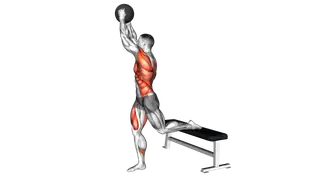 Medicine Ball Woodchop Bulgarian Split Squat