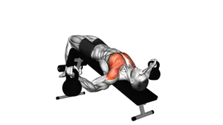Kettlebell Decline Fly exercise