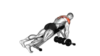 Dumbbell Incline Alternate Neutral Grip Reverse F exercise