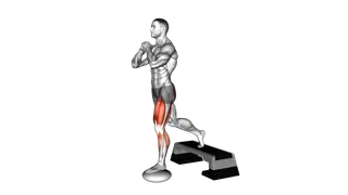Bulgarian Split Squat with Pillow and StepBox exercise