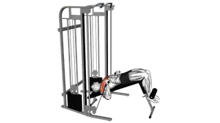 Cable Decline Press exercise
