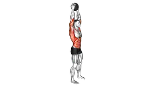 Medicine Ball Overhead Slam exercise