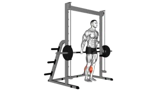 Smith Reverse Calf Raises exercise