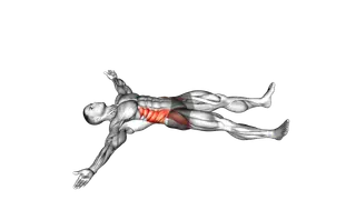 Iron Cross Stretch exercise