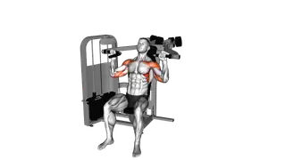 Lever Seated Shoulder Press exercise