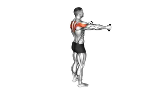 Band Pull Apart exercise
