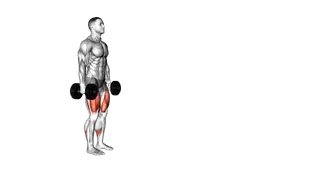 Dumbbell Walking Lunges exercise