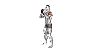 Kettlebell Open Palm Clean exercise