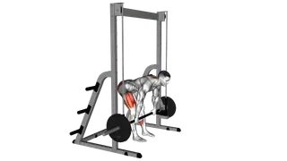 Smith Stiff Legged Deadlift exercise
