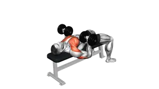 Dumbbell Reverse Bench Press
