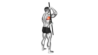 Arm Up Rotator Stretch exercise