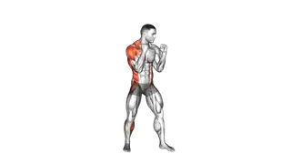 Boxing Right Cross exercise