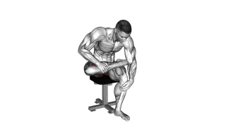 Seated Piriformis Stretch exercise