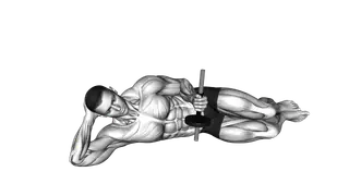 Dumbbell Lying Pronation on Floor exercise