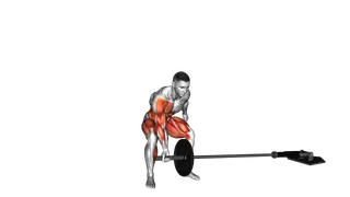 Barbell One Arm Twisted Clean and Press exercise