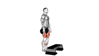 Dumbbell Single Leg Step Up