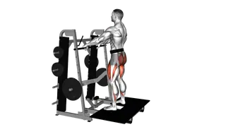 Lever Belt Squat exercise