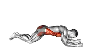 Kneeling plank exercise