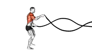 Battling Ropes High Waves exercise