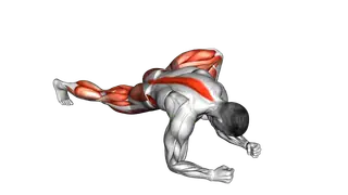 Warming up in Lunge (six) exercise