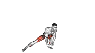 Alternate Heel Touch Side Kick Squat exercise