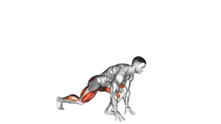 Split Sprinter Low Lunge exercise