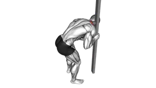 Roll Ball Upper Trapezius Release exercise
