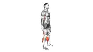 Standing Hamstrings and Back Stretch exercise