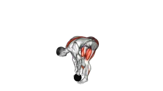 Kettlebell Straight leg Deadlift exercise