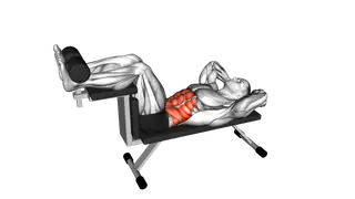 Crunch (on bench) exercise