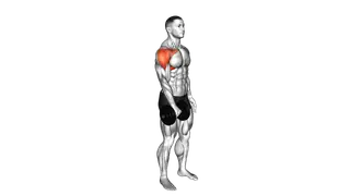 Dumbbell One Arm Front Raise exercise