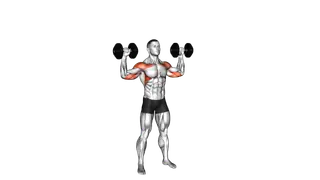 Dumbbell Alternate Shoulder Press exercise