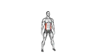 Standing Side Bend (bent arm)